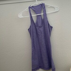 Lulu lemon purple work out tank Size- 6